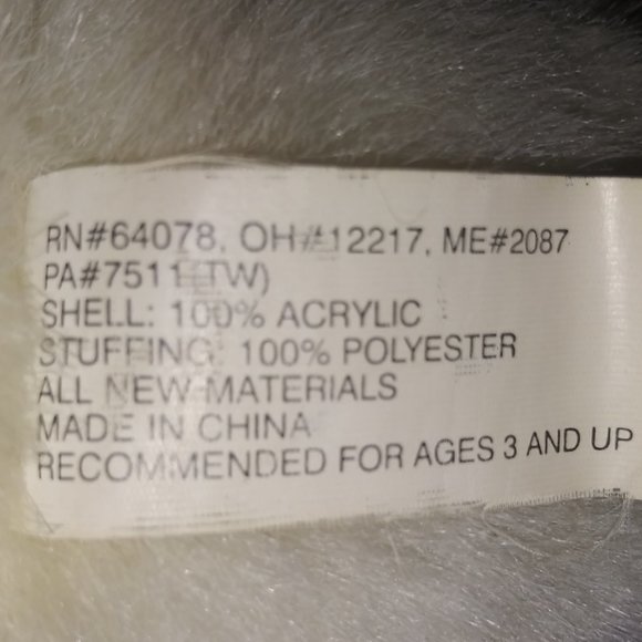 VTG  Bear in Bunny Costume Holding Baby Chick and Rabbit Stuffed Animal Plush - Picture 3 of 6